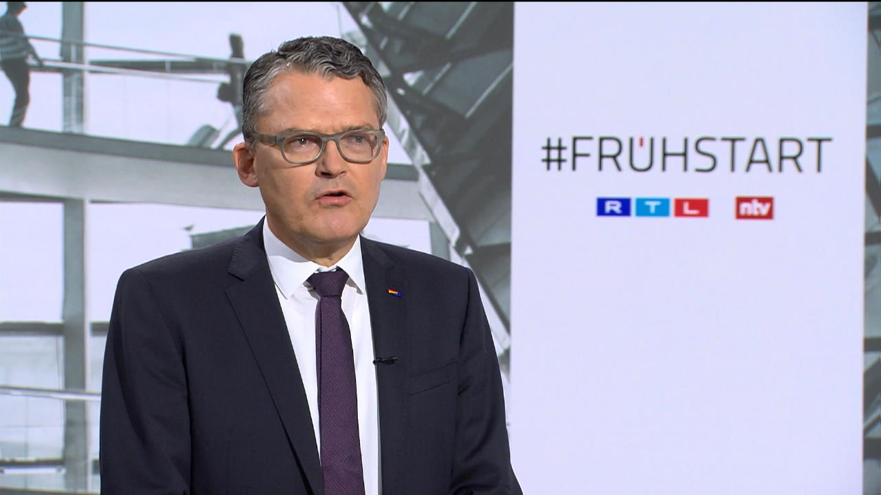 "Greens are basically the partner of the mind" Kiesewetter on RTL/NTV an early start