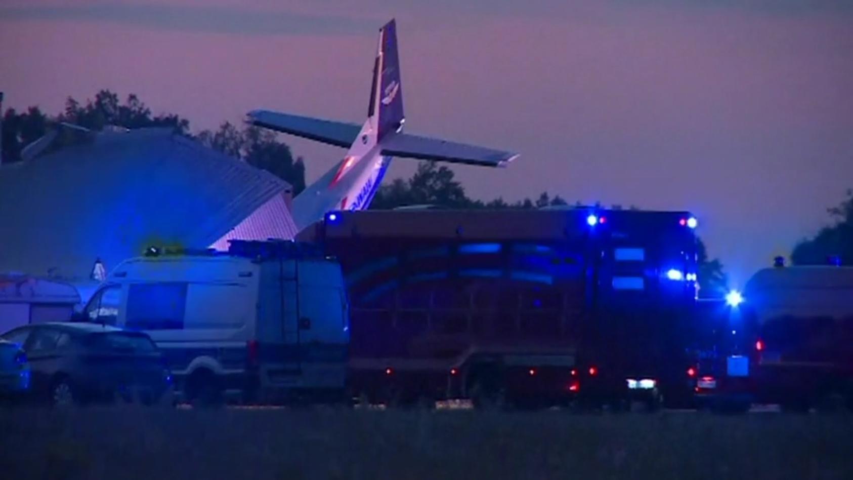 Flugzeugabsturz in Polen Fünf Menschen sterben sie suchten Schutz im