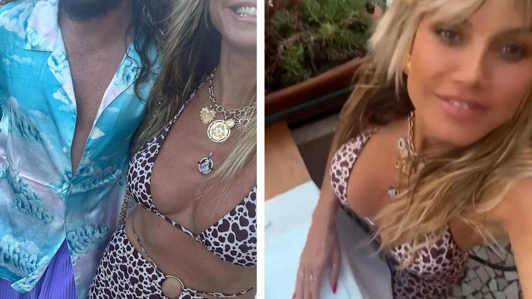Freiheit für Hans und Franz: Heidi betört im Bikini Im Urlaub auf Sardinien