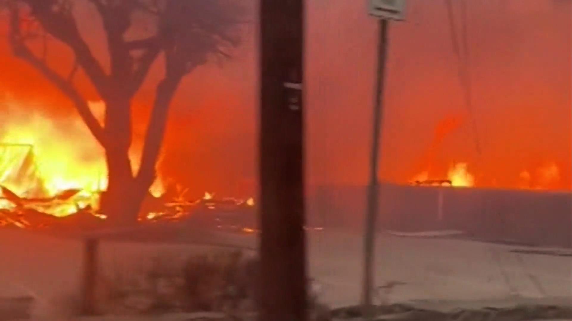 Mindestens sechs Tote bei Bränden in Urlauberparadies Flammeninferno auf Hawaii