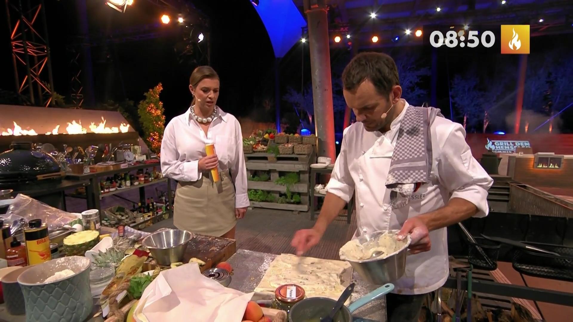 Steffen Henssler will mit einem Trick glänzen Das geht mächtig schief