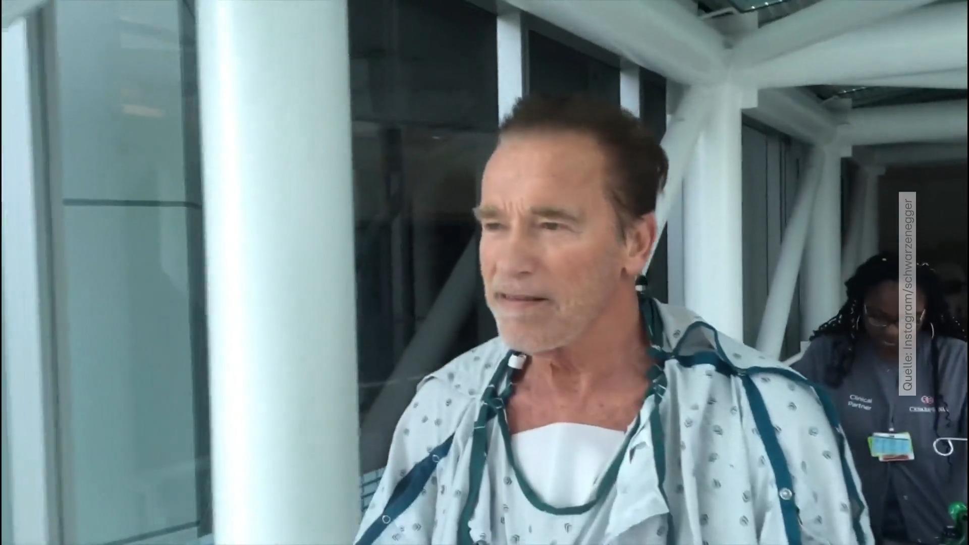 Arnold Schwarzenegger: "Wäre fast gestorben" Ärztefehler bei Herz-OP