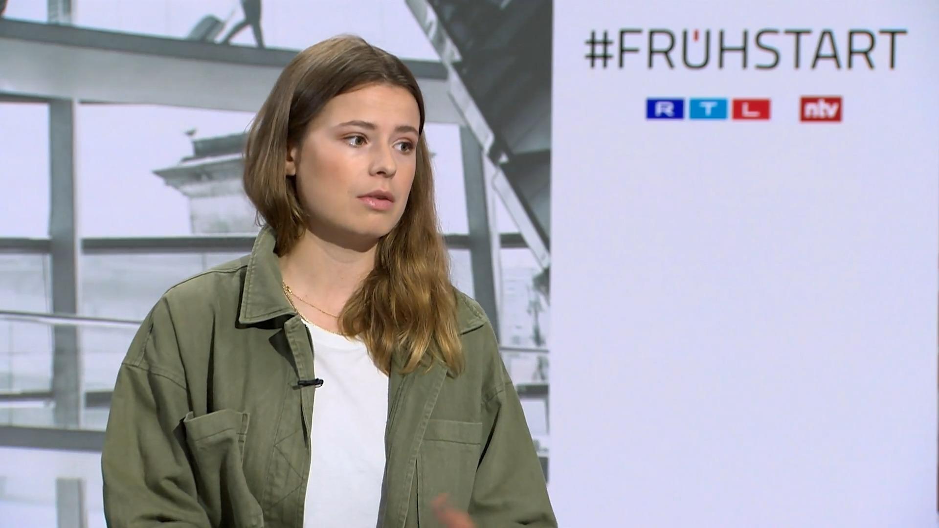Klimaaktivistin Neubauer: Scholz als Klimakanzler peinlich RTL/ntv Frühstart