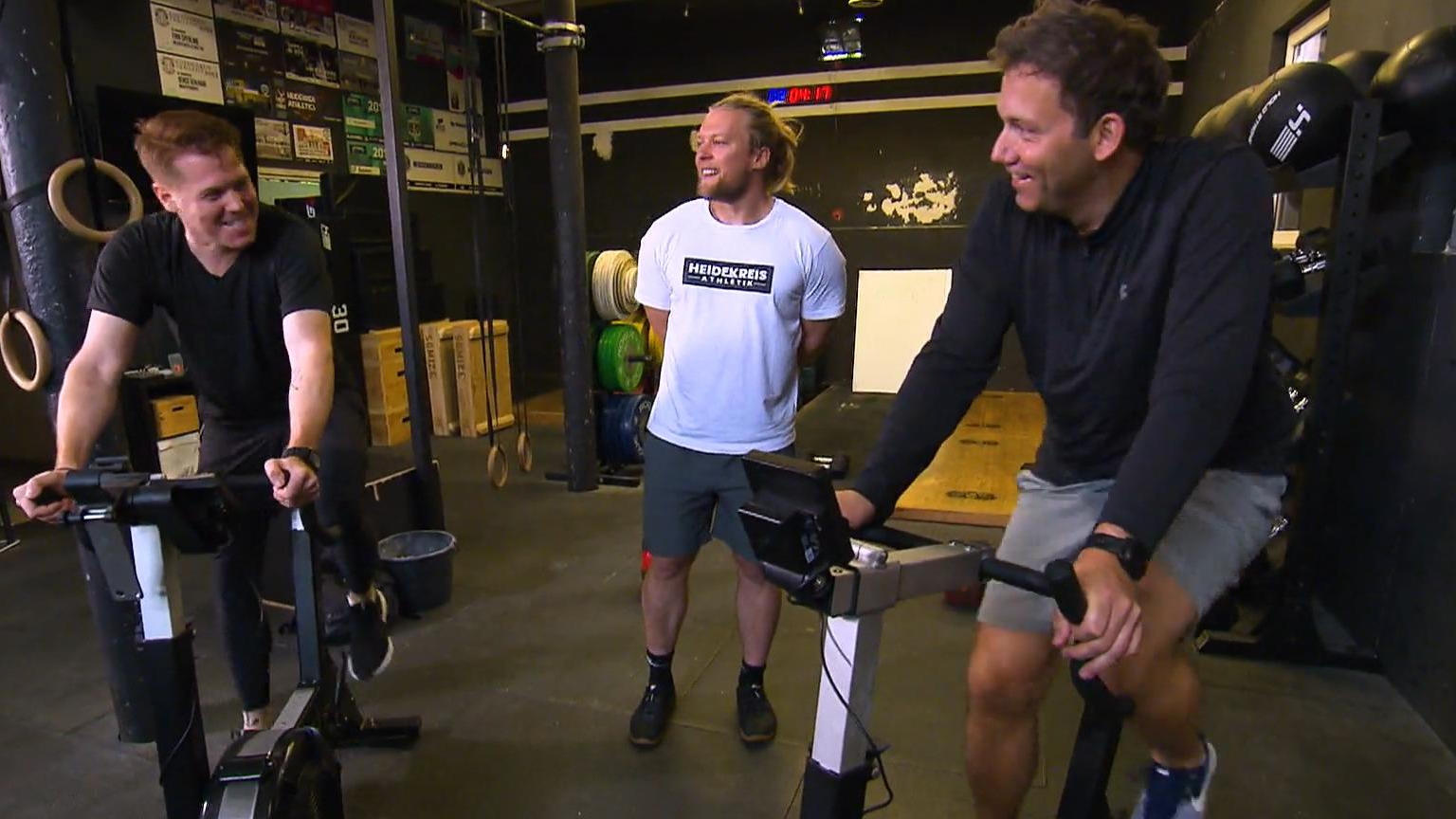 "Dann vergisst man auch mal, was gerade in Berlin los ist" RTL-Reporter beim Crossfit mit Lars Klingbeil
