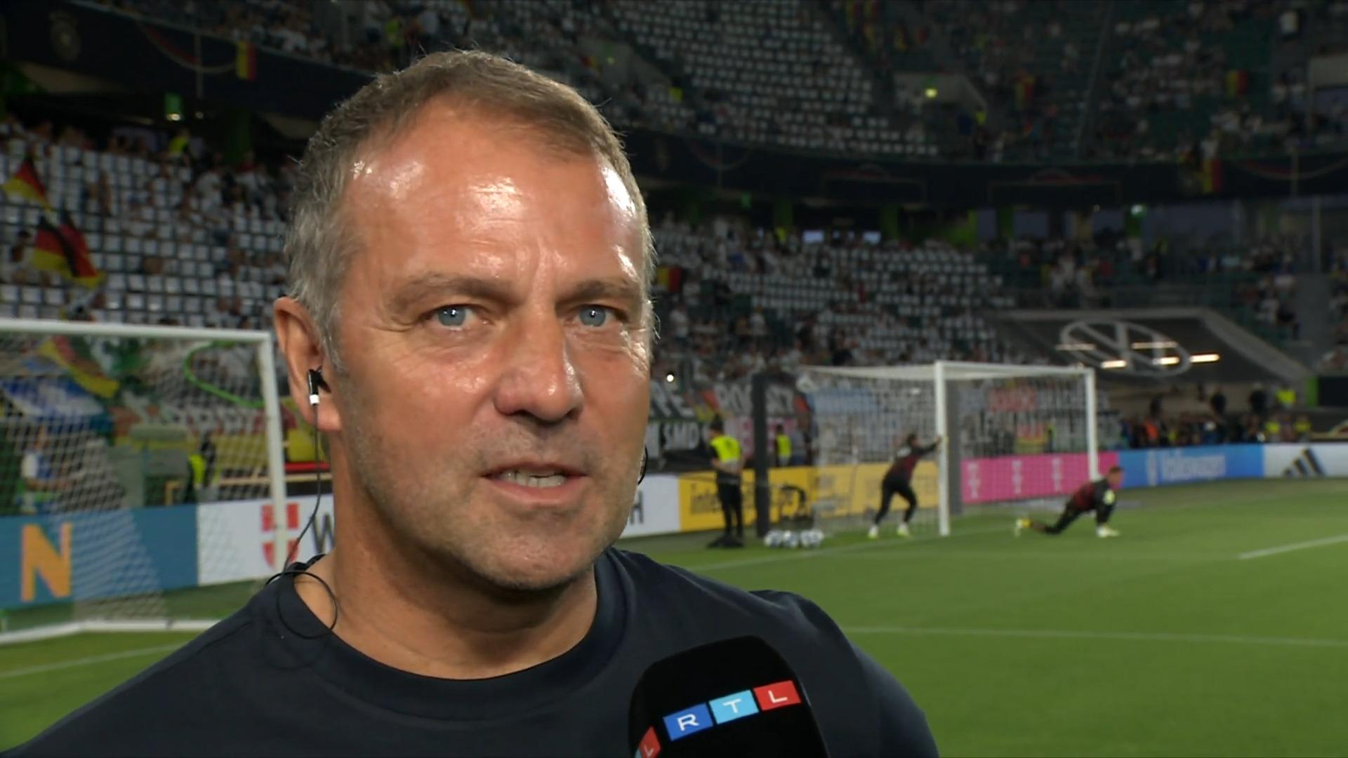 Der Bundestrainer erläutert die neue Rolle von Kimmich Hansi Flick im RTL-Interview