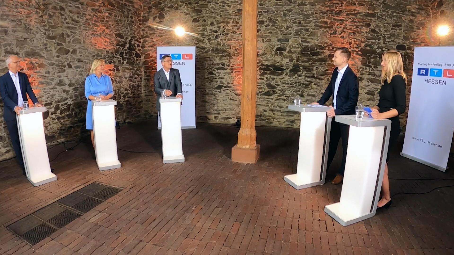Wer überzeugt im großen RTL Hessen-Triell? Rhein vs. Faeser vs. Al-Wazir