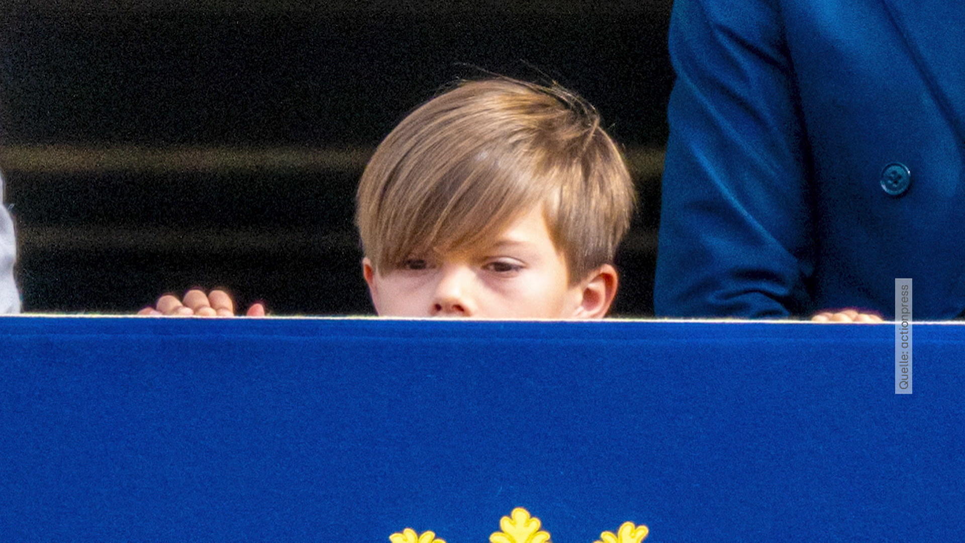 Prinz Oscar wird zum Hingucker des Thronjubiläums Zu Niedlich, der schwedische Nachwuchsroyal