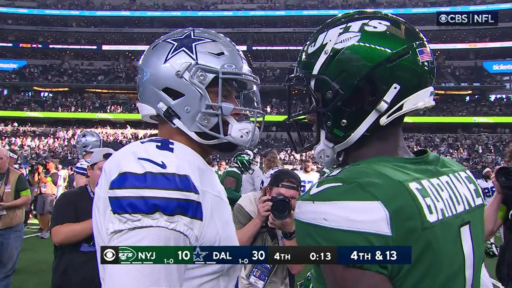 Cowboys feiern Kantersieg über Jets 30:10 für Dallas!