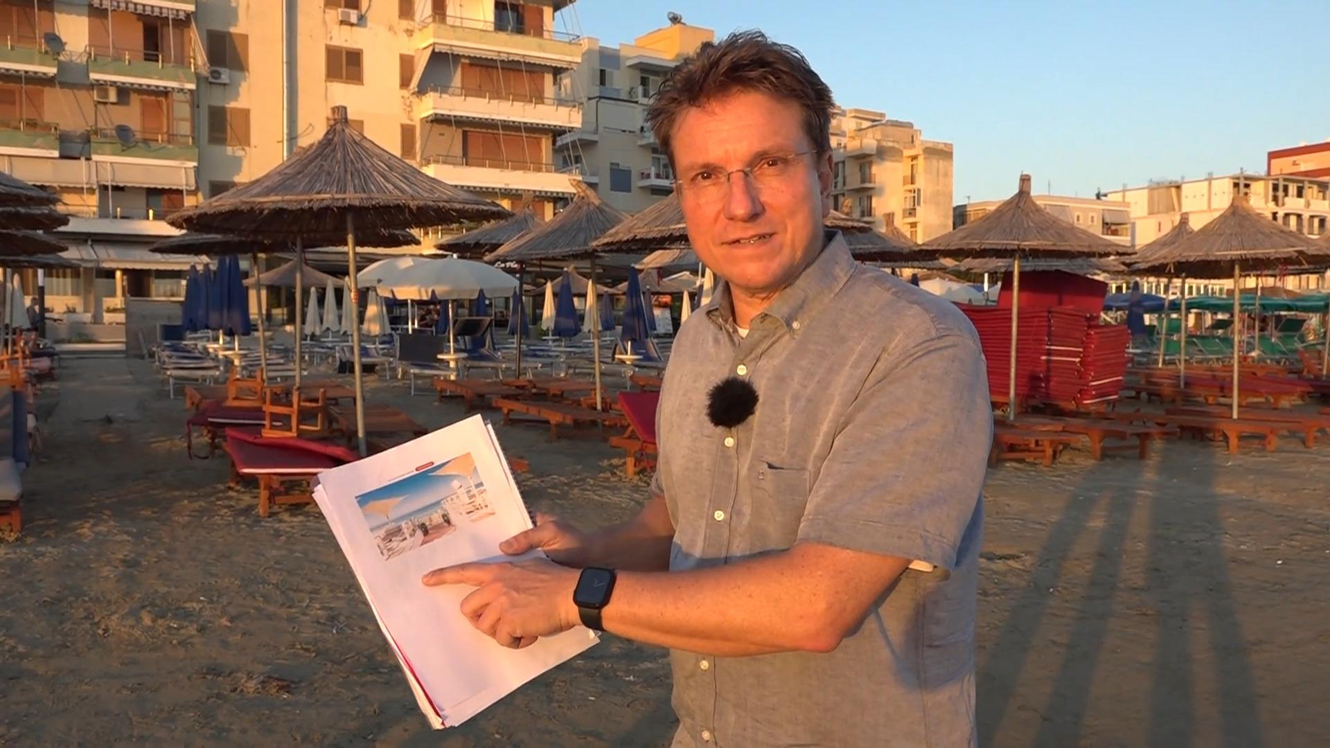 RTL-Urlaubsretter zu Besuch in albanischem "Horror-Hotel" Ein erster Bericht ging viral