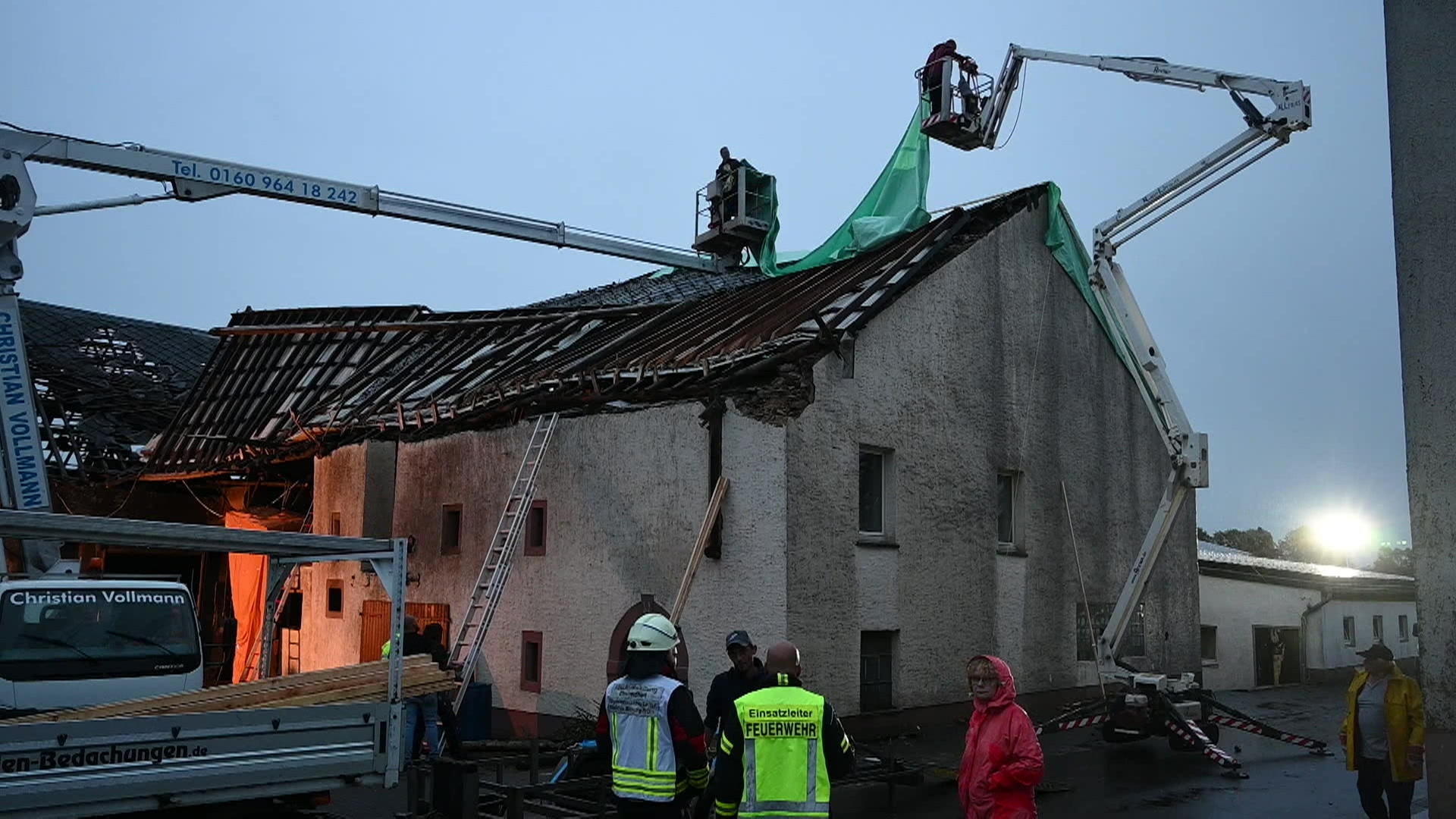 Tornado verwüstet Eifel-Dorf: „Das war wie im Film“ Zerstörung in wenigen Minuten