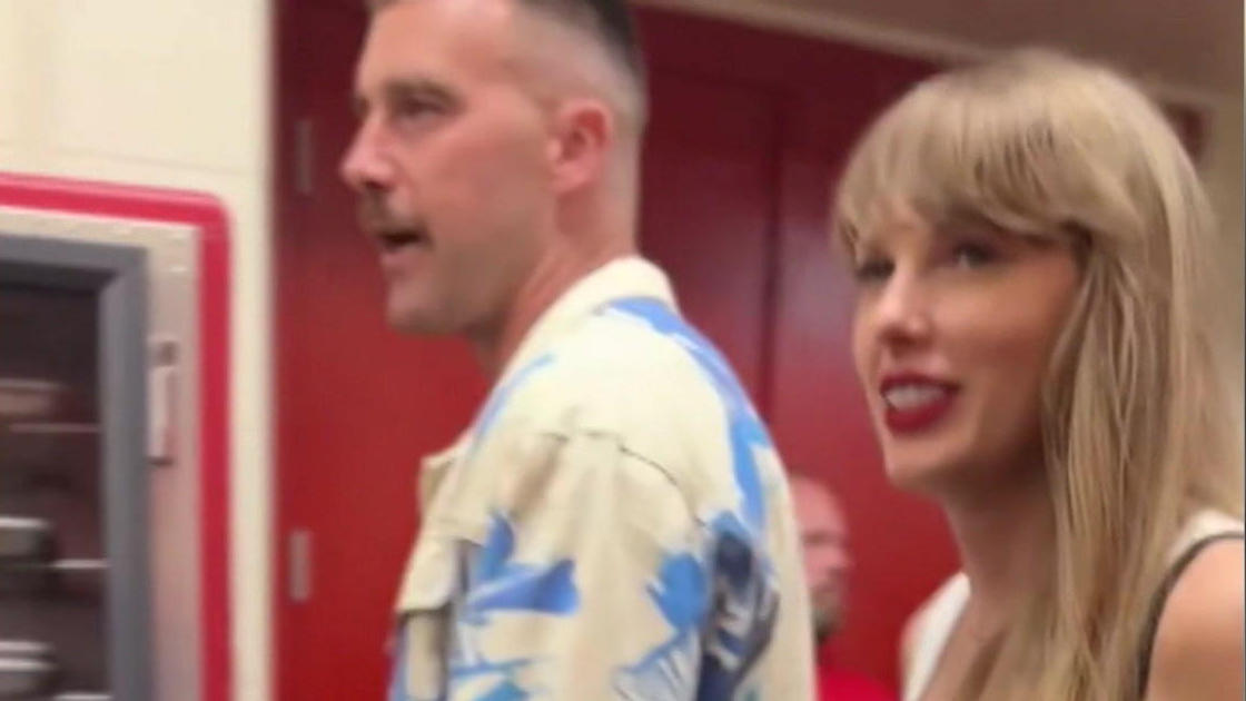 Taylor Swift liebt NFL-Star Sängerin bei Football-Match gesichtet