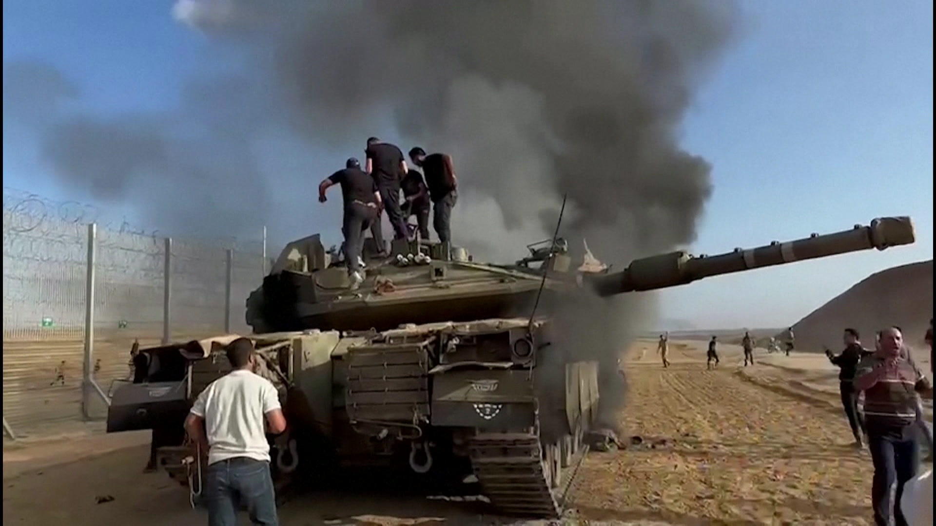 Tausende Raketen schlagen in Israel ein Krieg nach Hamas-Angriff