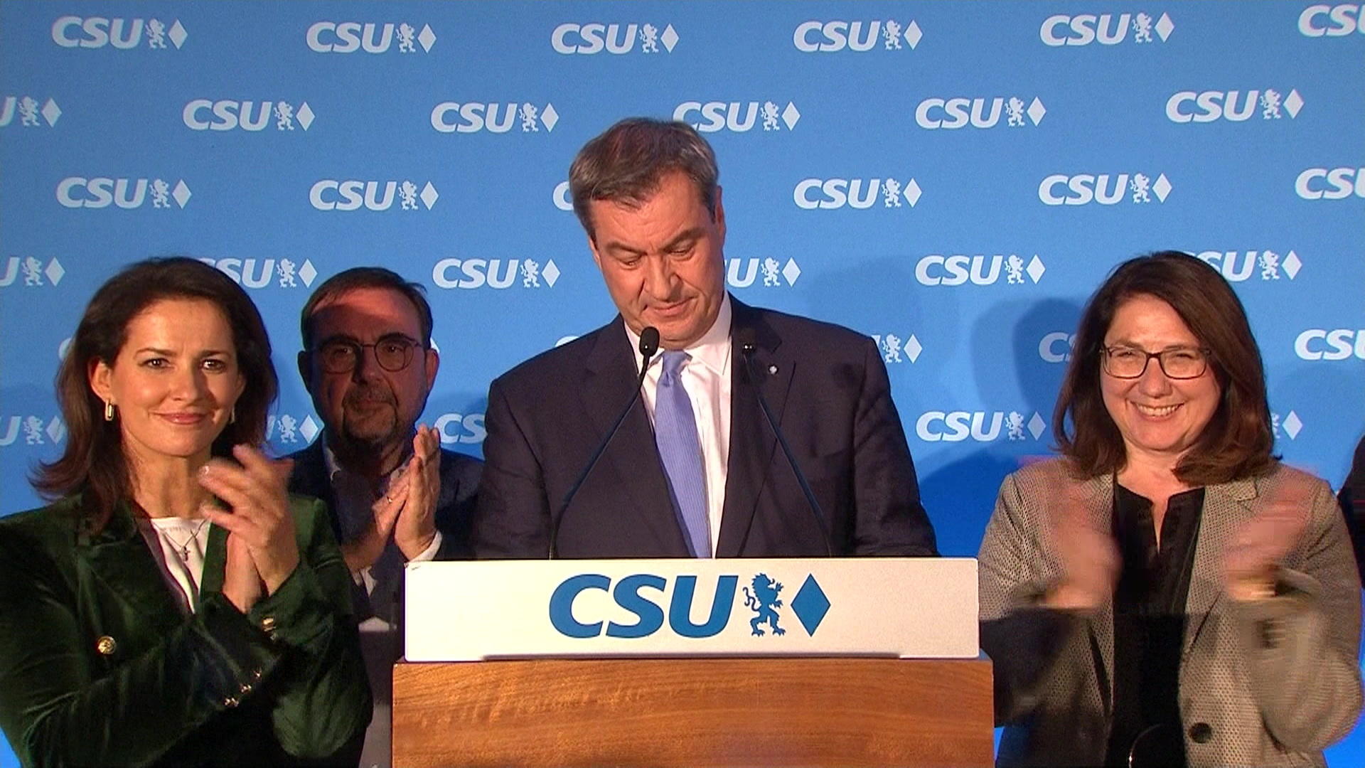 Historisch schlechtes Ergebnis für CSU Landtagswahl in Bayern
