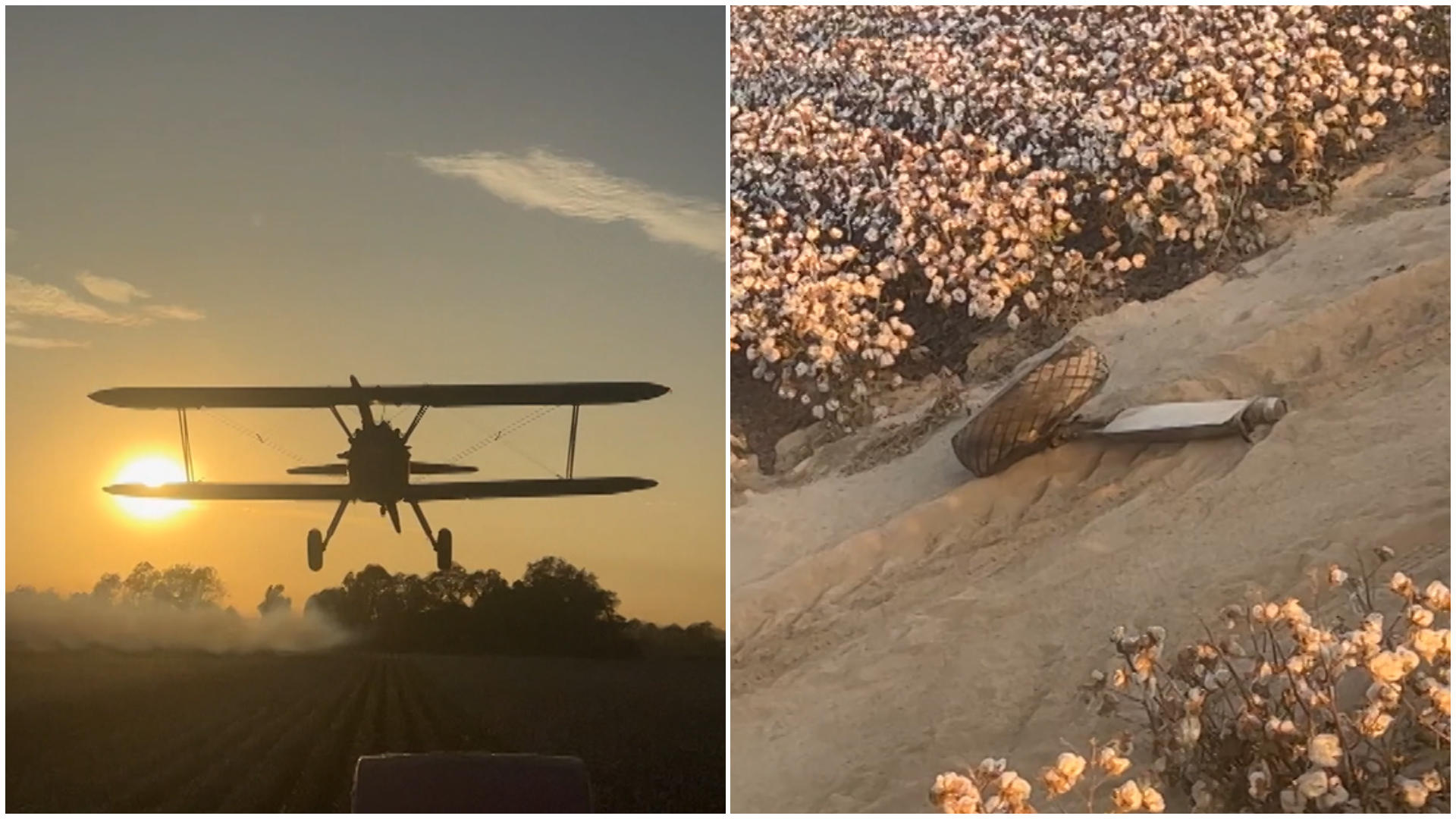 Flieger bleibt an Erntemaschine hängen - Fahrwerk bricht ab! Zu tief geflogen