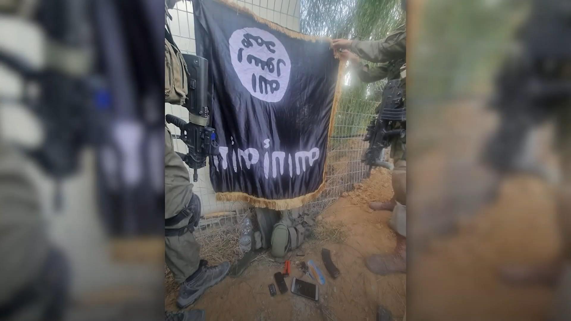 Elitesoldaten sollen IS-Flagge bei Hamas gefunden haben 