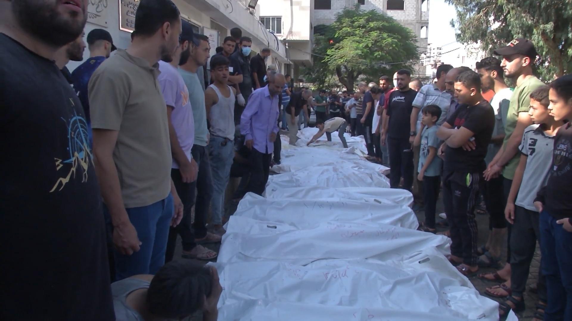 Gaza: En primer lugar, los hospitales no pueden tratar a los heridos en la situación actual de Israel
