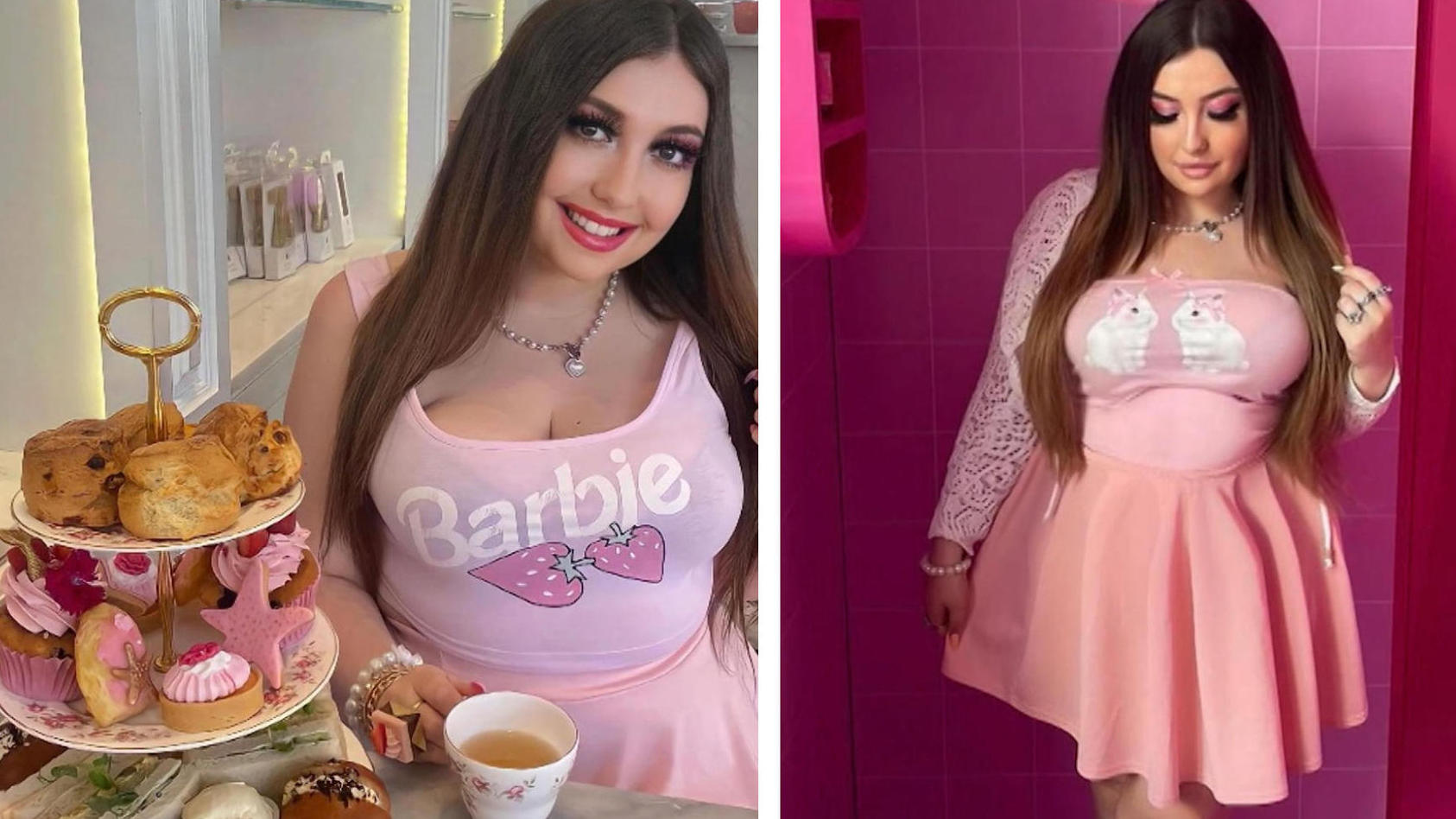 Frau (28) gibt Tausende Euro für Barbie-Leben aus Sie färbt sogar ihr Essen pink!