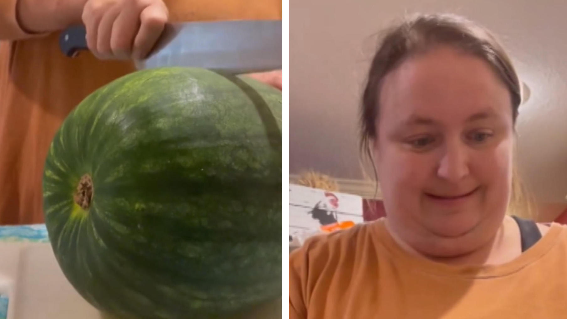 Hobby-Gärtnerin ist über Ernte schockiert Das ist KEINE Wassermelone!?