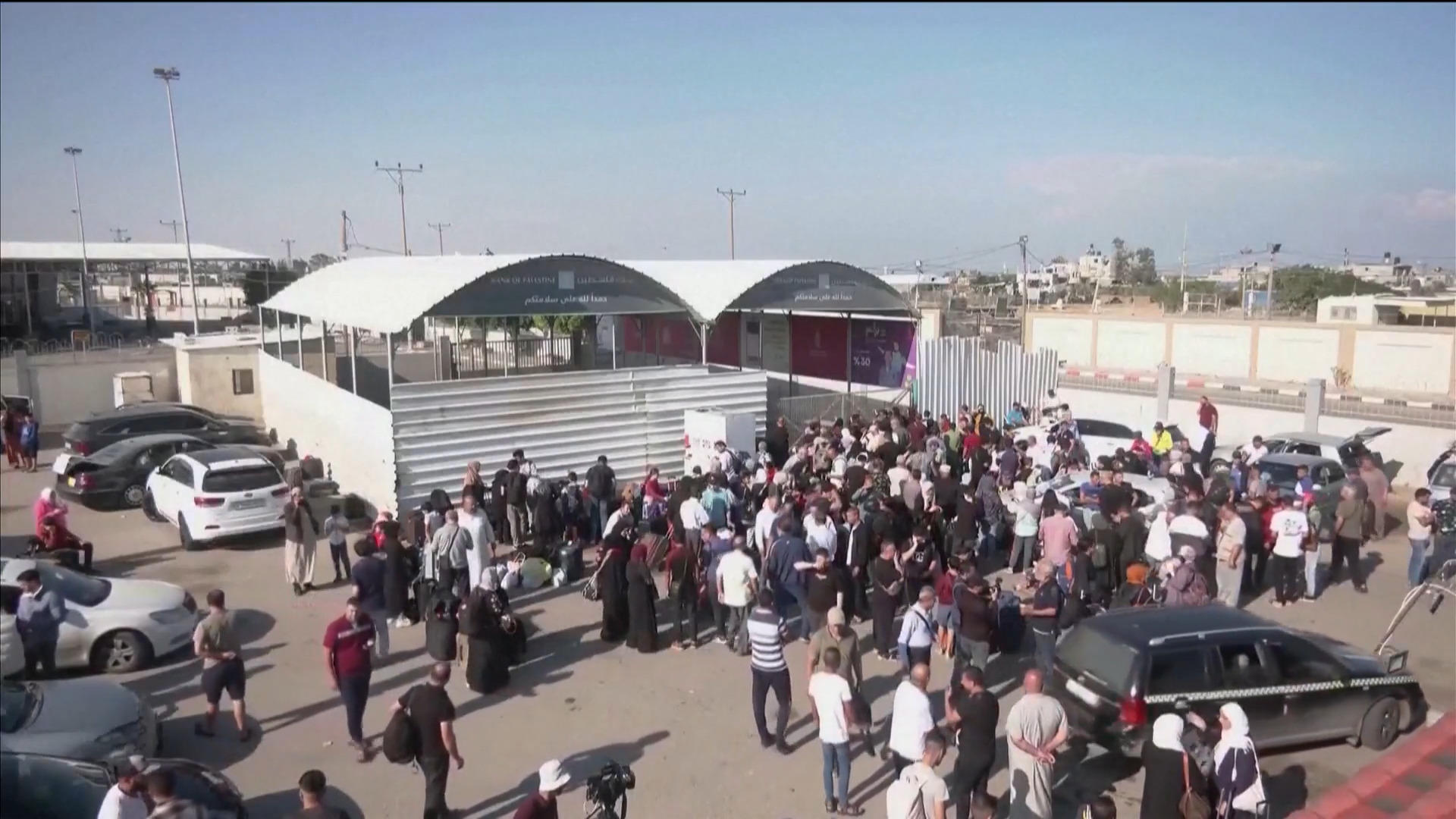 Hoffen und Bangen am Grenzübergang Rafah Grenze zu Ägypten immer noch geschlossen