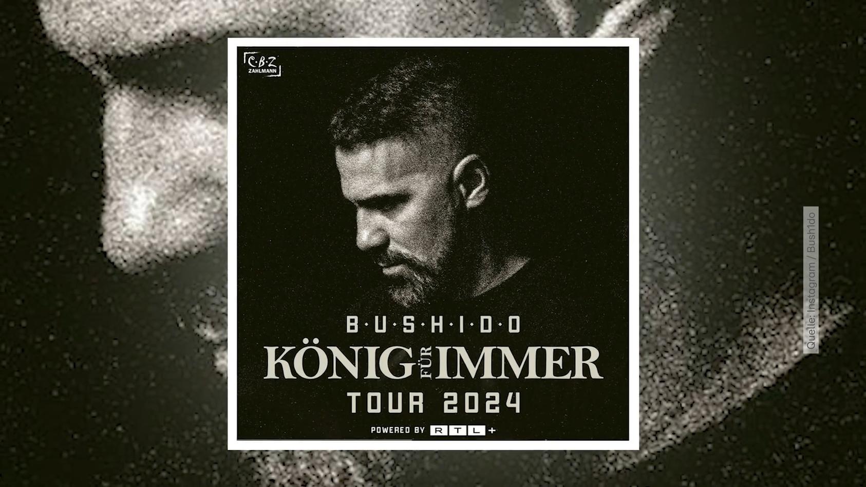 „König für immer!“ Bushido kündigt große Tournee für 2024 an Infos