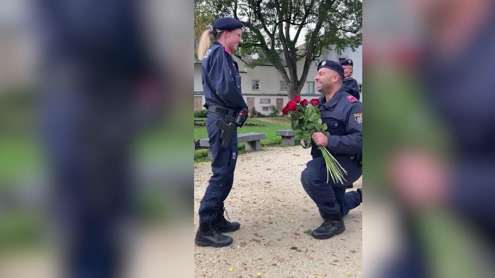 Polizei-Liebe! Hier wird heute niemand verhaftet Zweimal lebenslänglich