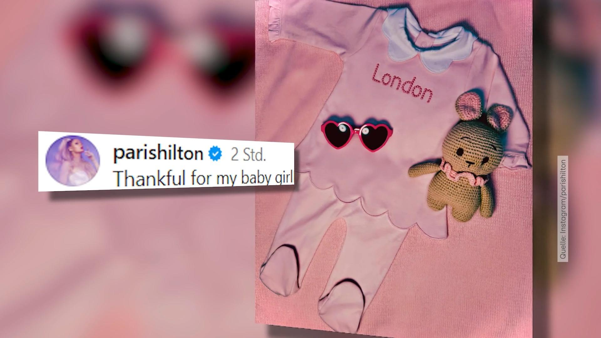 Paris Hilton ist offenbar wieder Mutter geworden!  Aussagekräftiges Foto