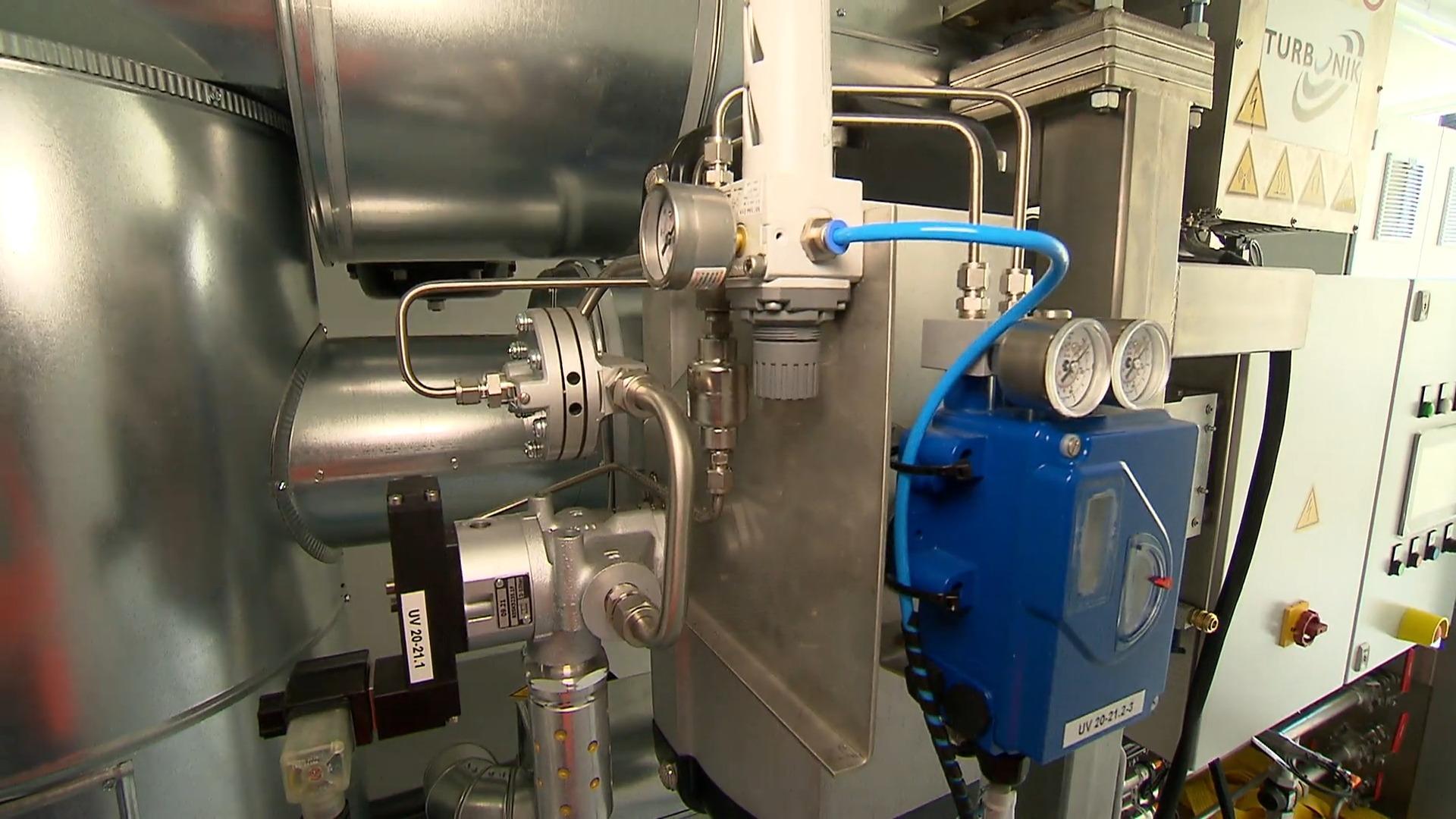 Mikro-Dampfturbine von Thyssenkrupp Dampf wird Strom