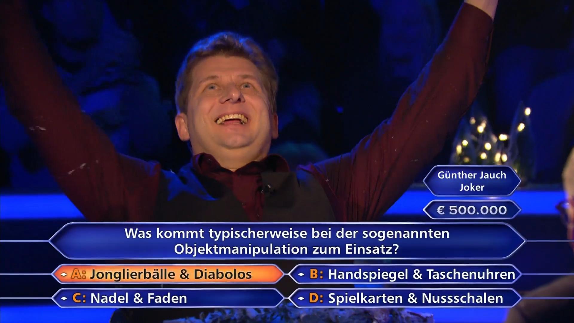 Kandidat Bei Wer Wird Millionär Heute Wer wird Millionär: Günther Jauchs Kandidat zockt und gewinnt