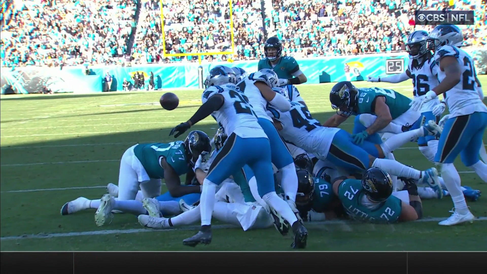 0:26!  I Jaguars umiliano i Panthers con un gran schiaffo in NFL!