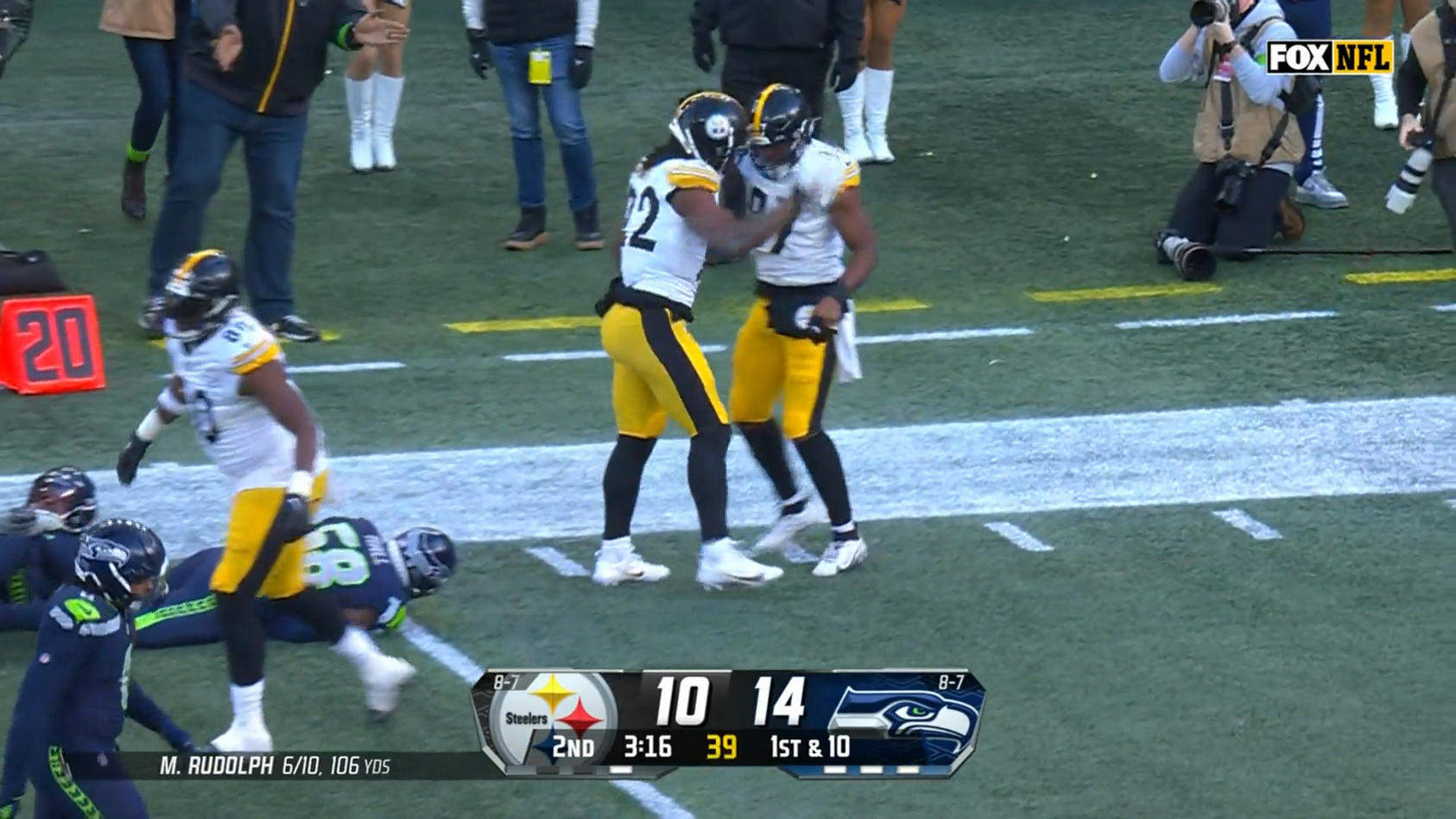 NFL an Silvester Pittsburgh Steelers punkten gegen die Seattle Seahawks