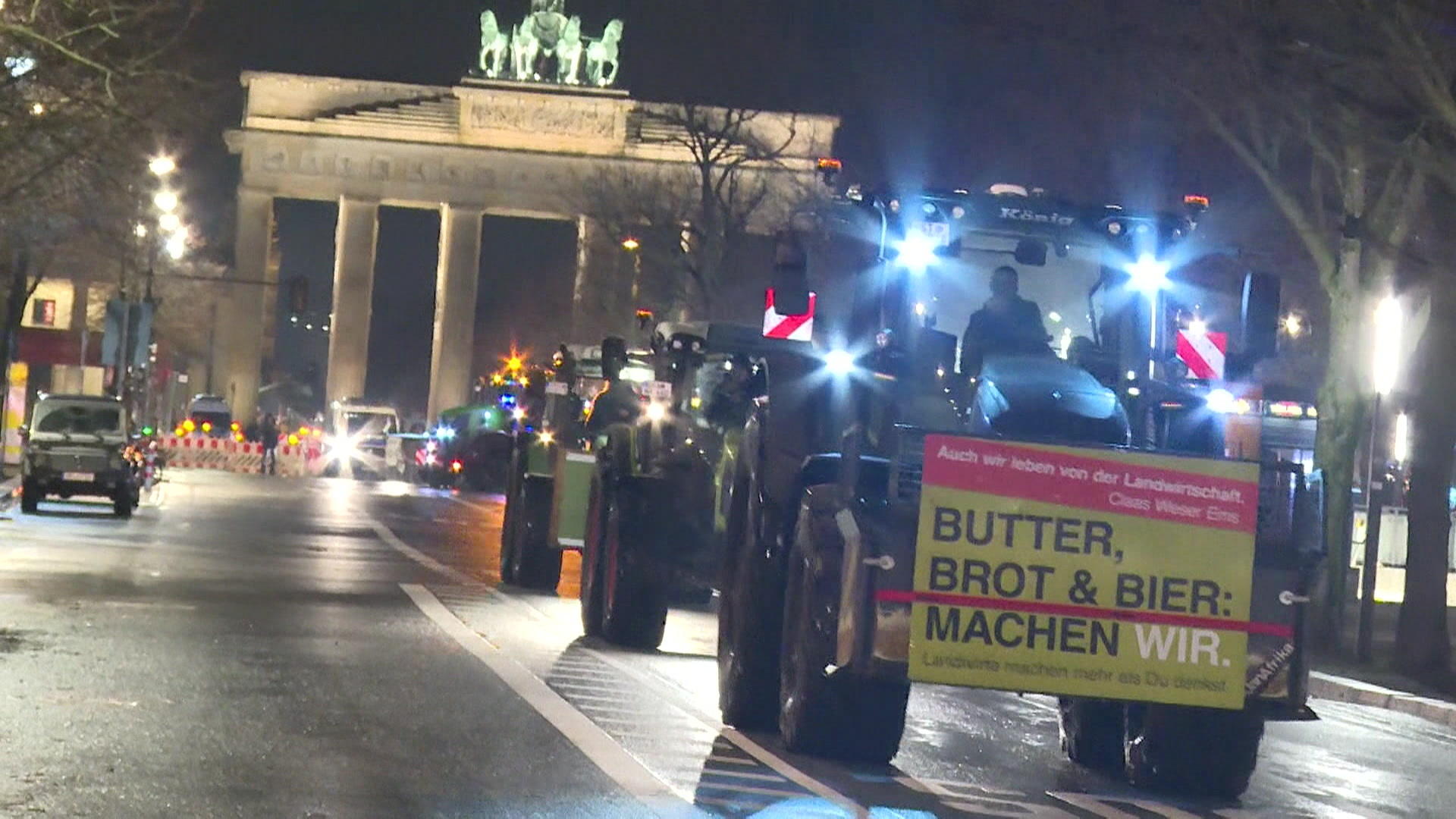 Big final farmers' demonstration in Berlin