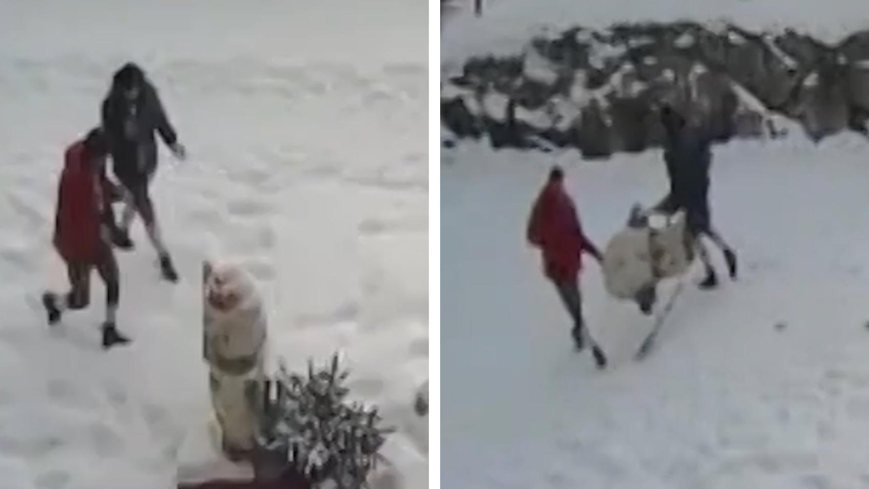 Caso sin resolver en Kitzbühel: el hotel busca ladrones de muñecos de nieve ¡Cacao caliente para una carretera caliente!