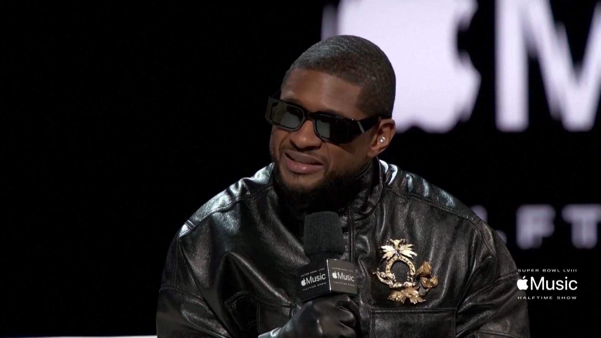Usher verrät Idee hinter Auftritt bei Halftime-Show RnB Ikone bei Super Bowl