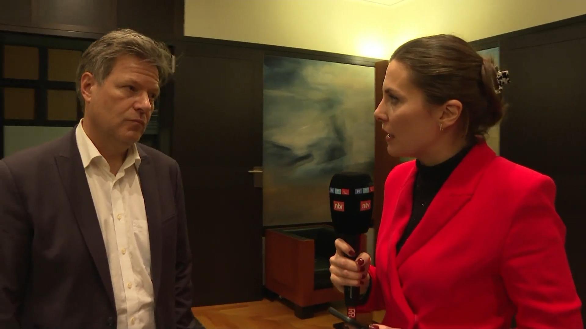 Kein Verständnis mehr für Bahnstreik Robert Habeck im RTL-Interview
