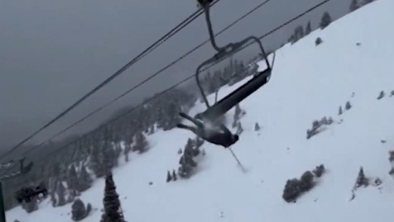 Skifahrer (17) rammt meterhohen Sessellift Autsch! SO war das nicht geplant!