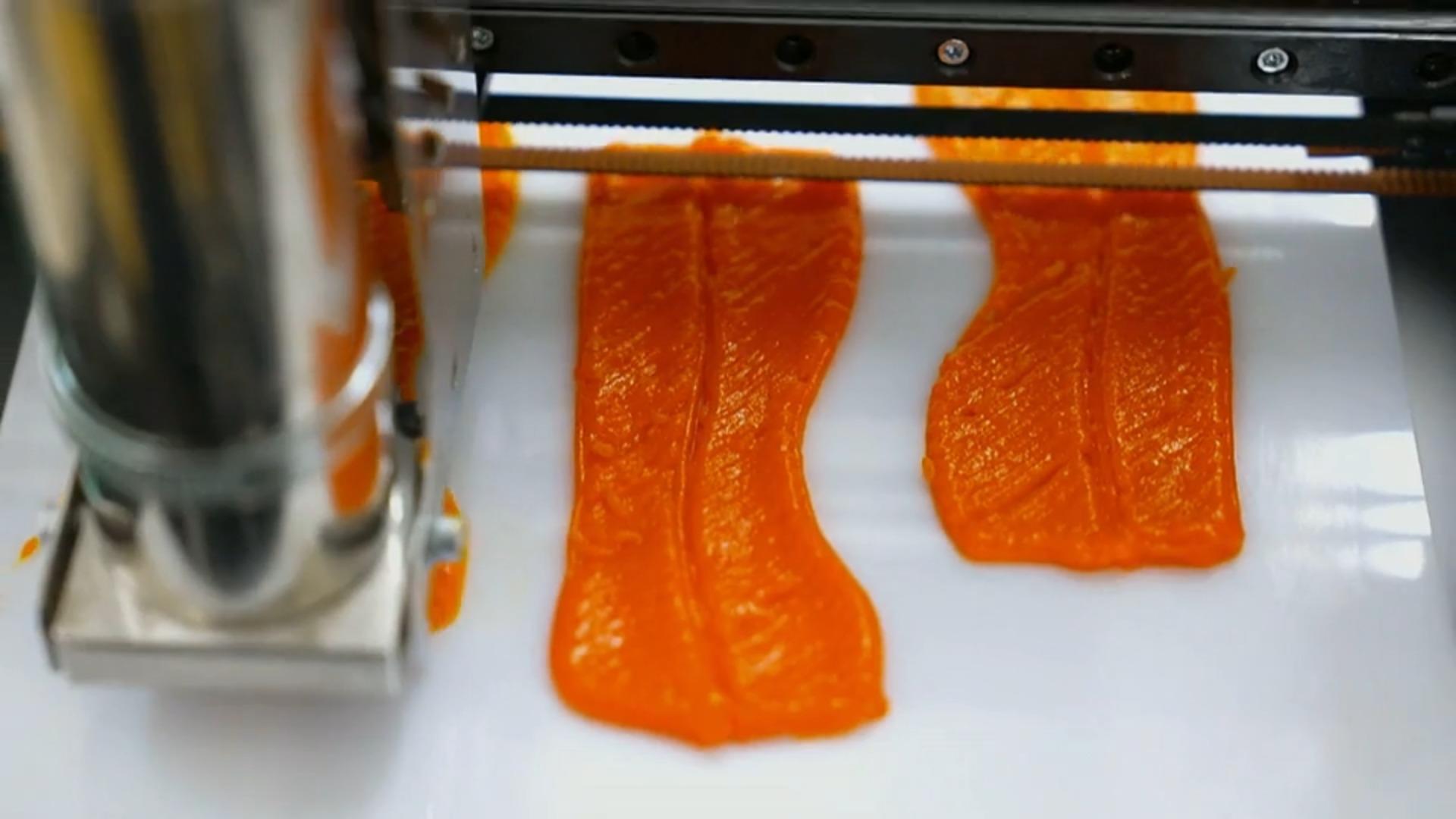 So schmeckt der Lachs aus dem 3D-Drucker Lachs vegan?