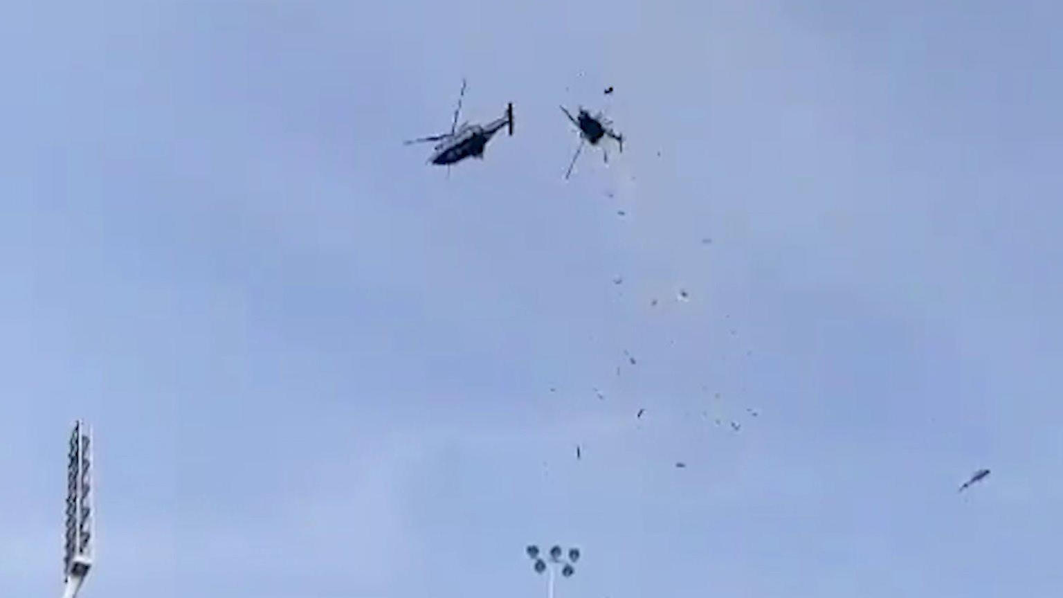 Zehn tote bei Abtsurz! Helikopter kollidieren bei Übung Diesen Crash hat niemand überlebt!