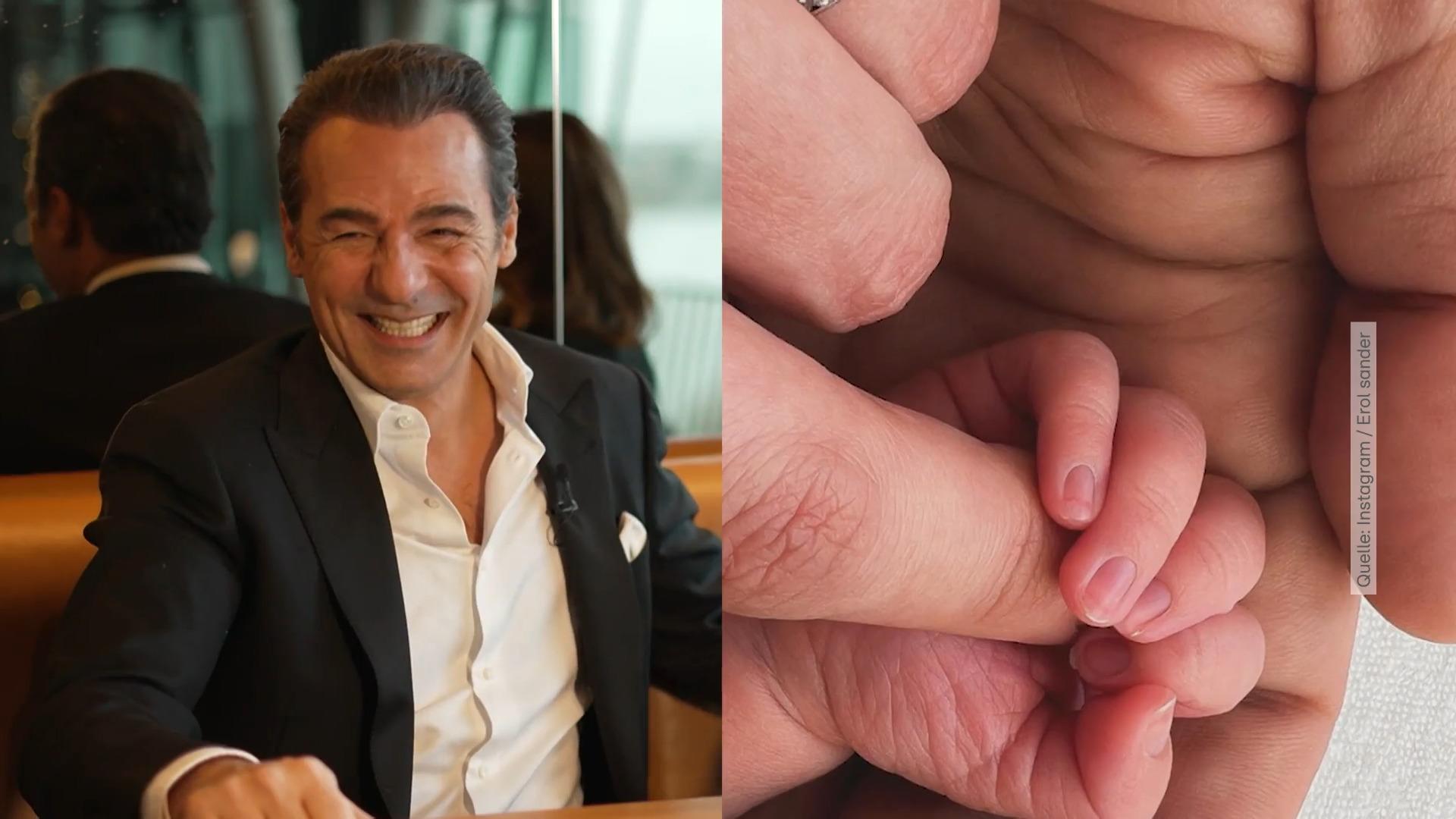 Erol Sander ist wieder Papa – willkommen, Baby Romy! Schauspieler in Father's Happiness
