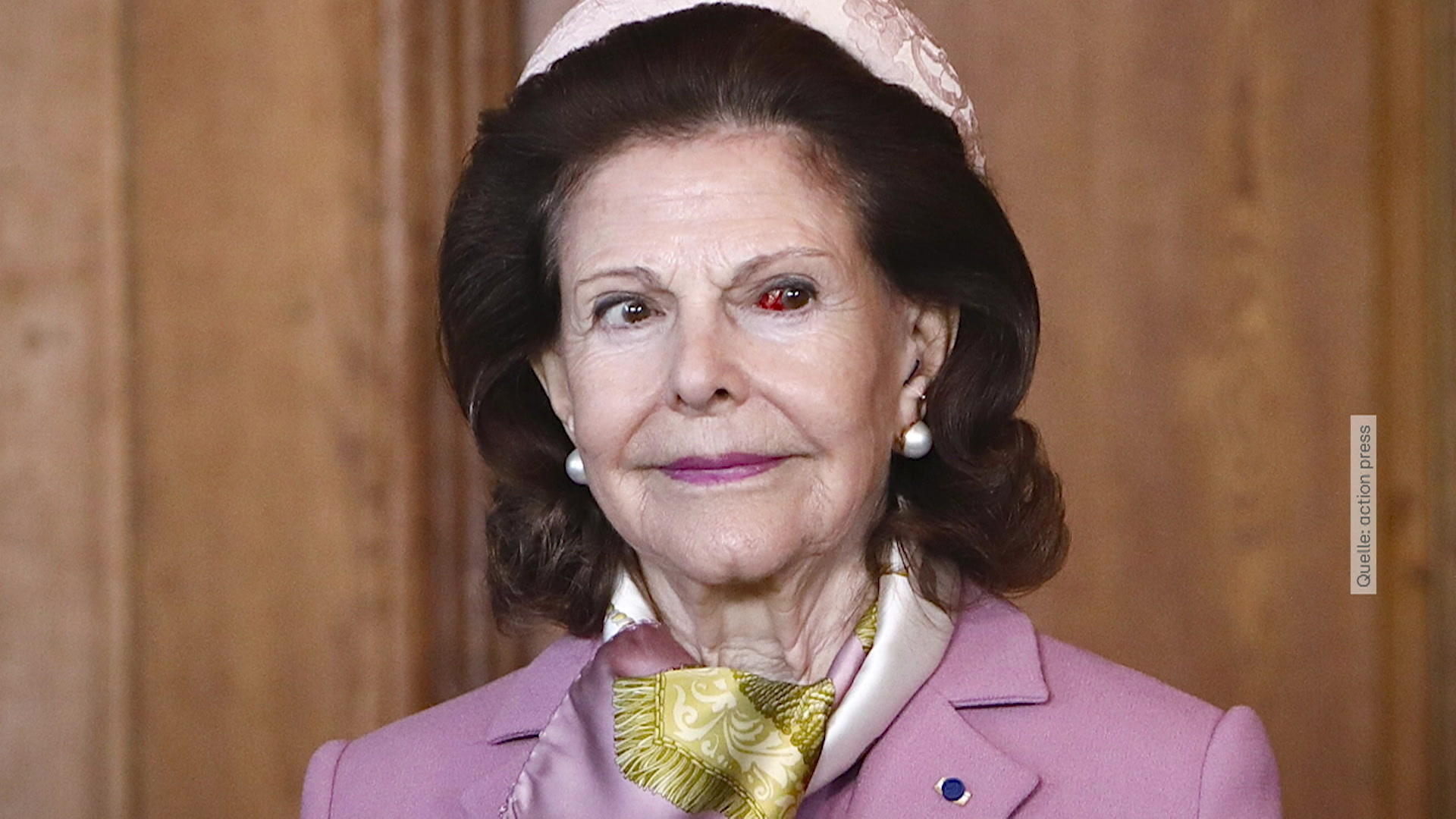 Sorge um Königin Silvia - was ist mit ihrem Auge passiert? Schreck-Moment beim finnischen Staatsbesuch