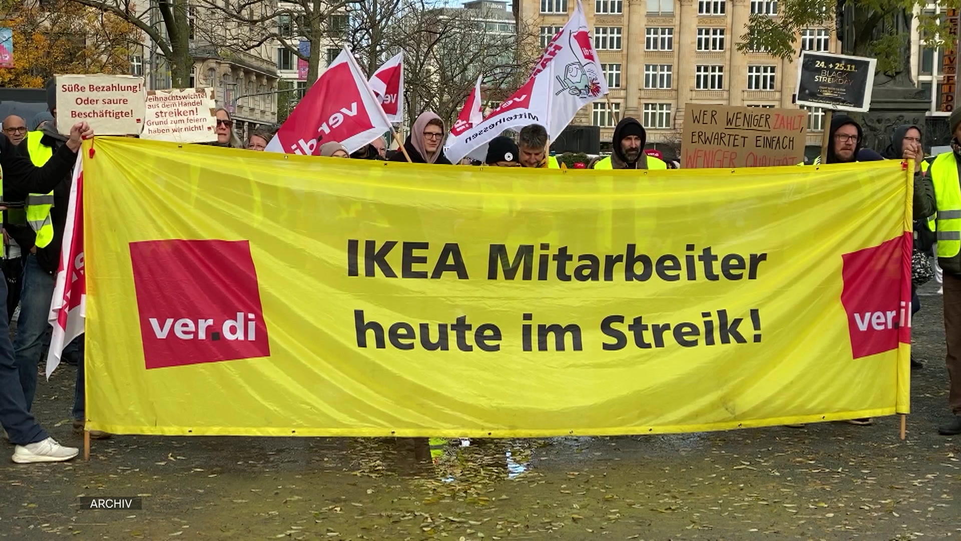 Streik bei IKEA Verdi ist ernst